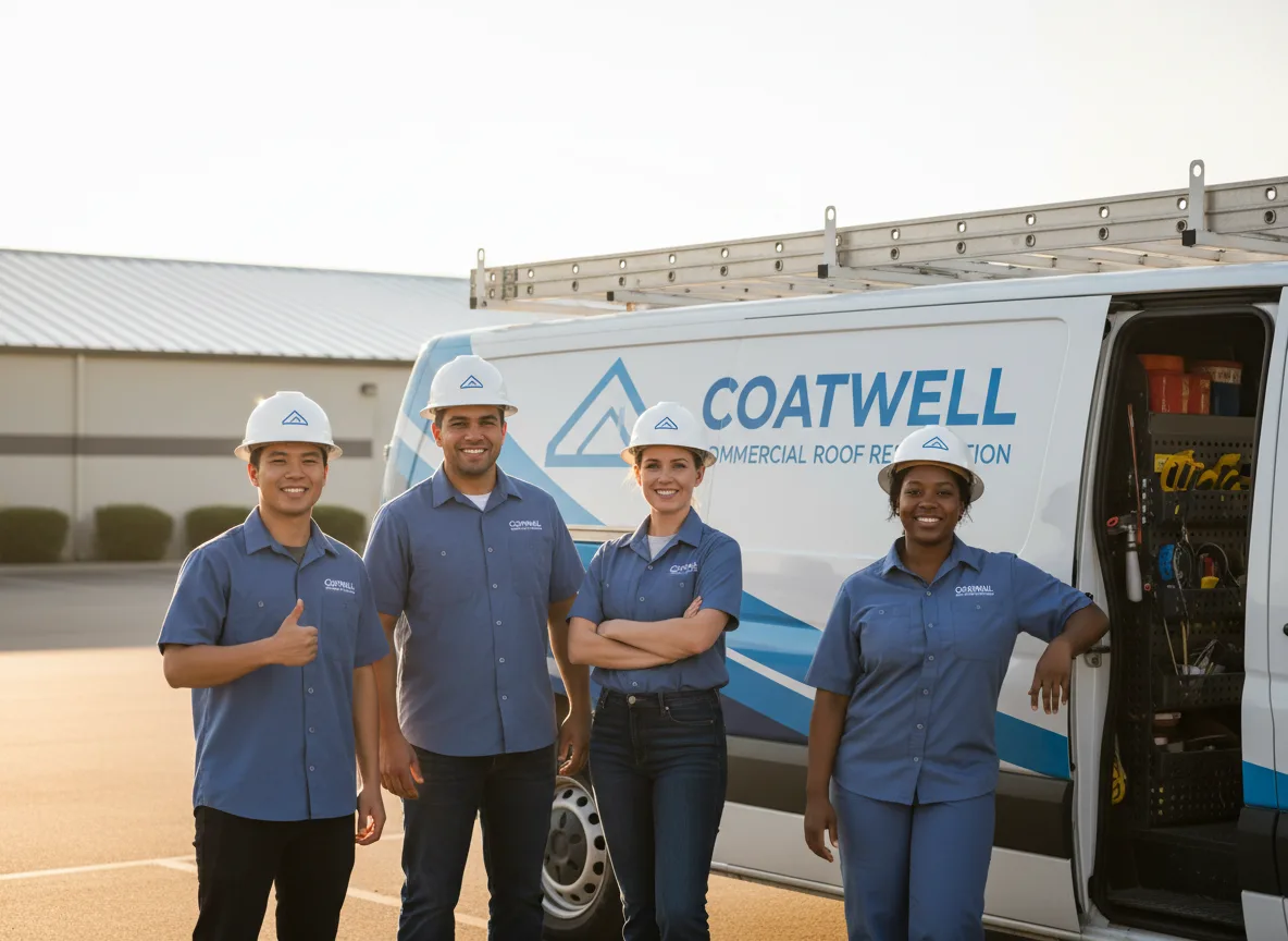 Commercial roof coating company in Mallory, WV